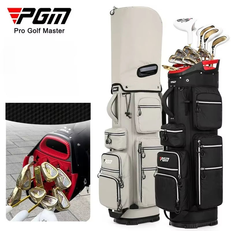 Travel Golf Bag Golf Standard Bag Fixed Club Holder Light Portable Light Weight Sport Bags QB166