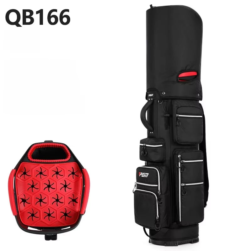 Travel Golf Bag Golf Standard Bag Fixed Club Holder Light Portable Light Weight Sport Bags QB166