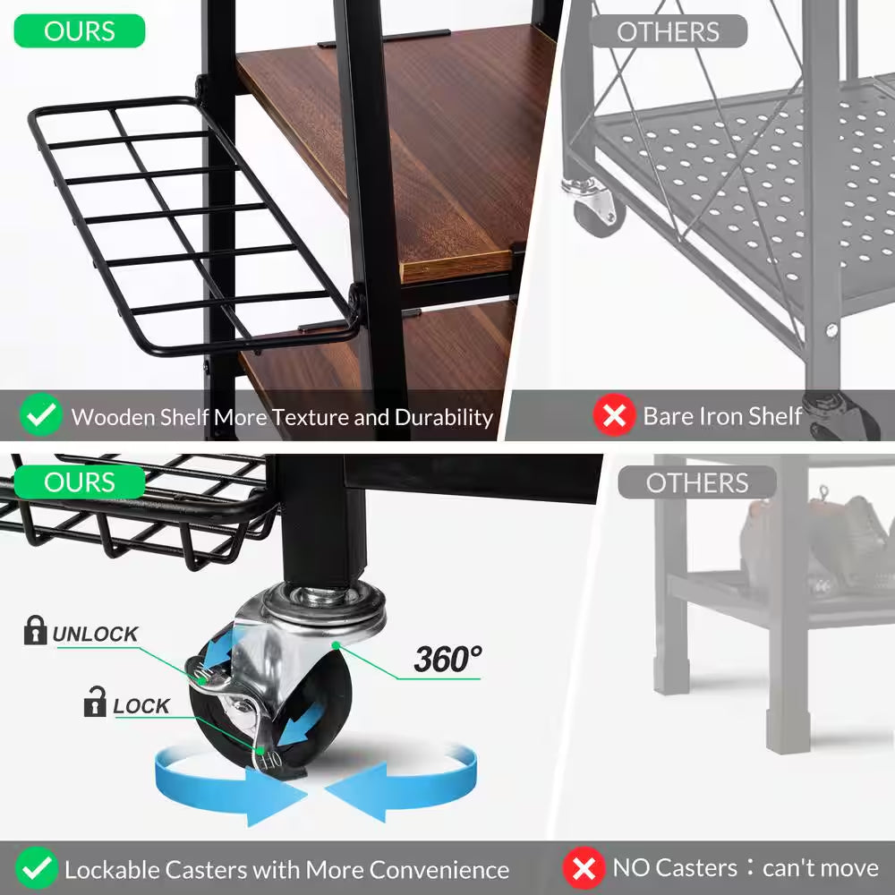 Golf Bags Storage Garage Organizer Golf Bag Rack for 3 Golf Bags and Golf Equipment Accessories Golf Club Storage Stand