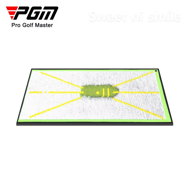 DJD038 Golf Strike Mat Bead Display Track Beginner Training Trace Detection Pad Swing Exerciser